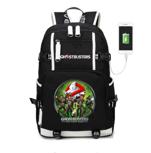 Neu Anime Rucksack Kinder Schultasche Männer Reise Laptoptasche mit USB Aufladung - Bild 12 von 16