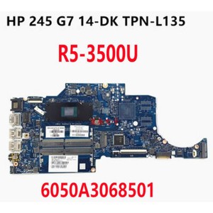 For HP 245 G7 14-DK TPN-L135 Laptop Motherboard R5-3500U 6050A3068501 L56249-601