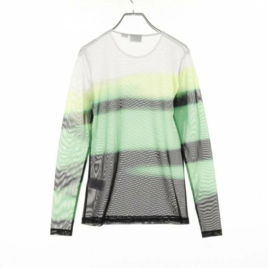 DRIES VAN NOTEN Tops Green Yellow Green Multicolor Mesh S | eBay