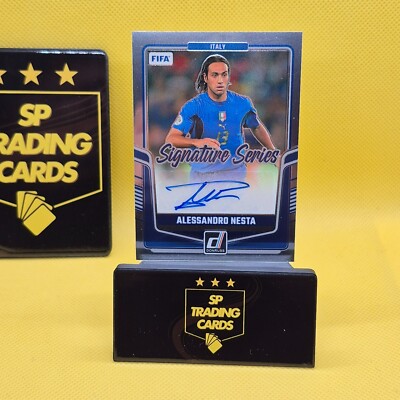 Alessandro Nesta Italy Lazio AC Milan Panini Donruss 24-25 Auto