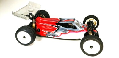 LeadFinger Racing A2 Tactic Body w/ 2wing Set (Clear) for Kyosho RB7 - LFRE3051