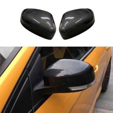 2pcs Rear View Side Mirror For Ford Focus 2012-2018 Cover Trim Dry Carbon Fiber 2pcs Rear View Side Mirror For Ford Focus 2012-2018 Cover Trim Dry Carbon Fiber
