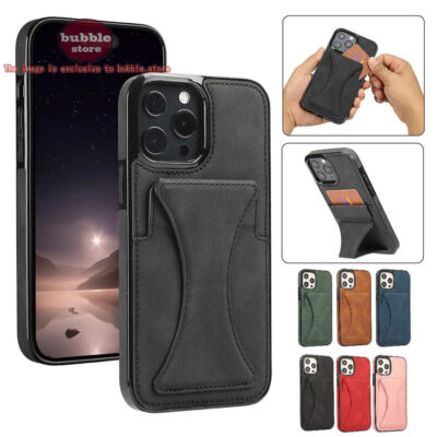 Für Samsung Galaxy S25 S24 S23 Leder Stoßfest Handyhülle Case Schutzhülle Cover