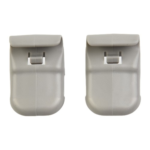 2pcs Gray Sun Visor Mounting Clip For Mazda6 GG1 20062008 LC6269261B