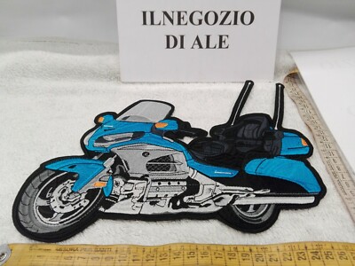 Toppa Ricamata Termoadesiva Per Honda Goldwing GL | 8,30 X 7,80 Cm, Prodotta In UE, Per Biker E Motociclisti