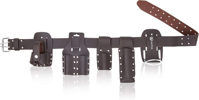 LAUTUS Scaffolding Belt | 6-Piece Leather Scaffold Belt, 2'' Wide