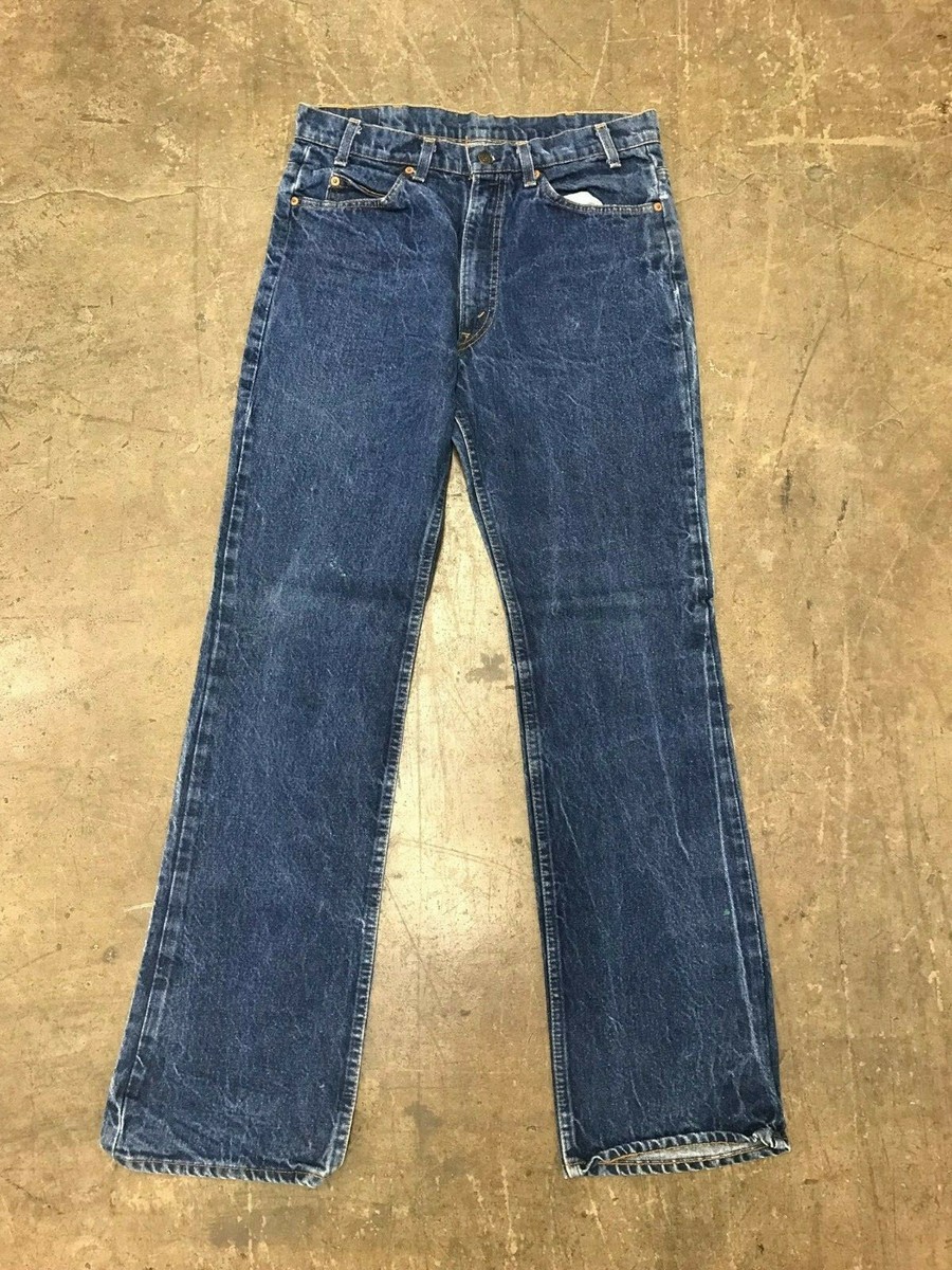 【LEVI'S VINTAGE CLOTHING】517（1970s） W34 Levi's® Vintage Clothing 1970s 517™ Bootcut Jeans - Blue