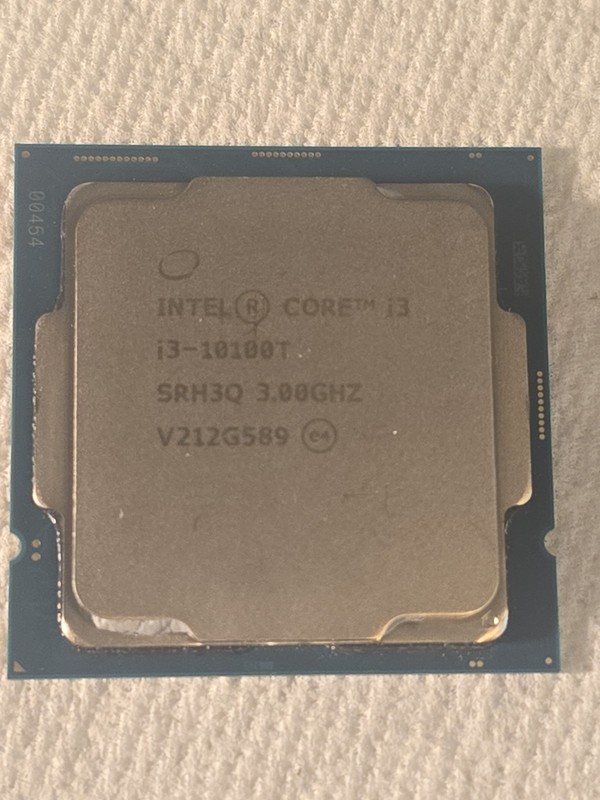 Intel Core i3-10100T 3-3.8GHz 4-Core 6MB Comet Lake CPU Processor FCLGA1200