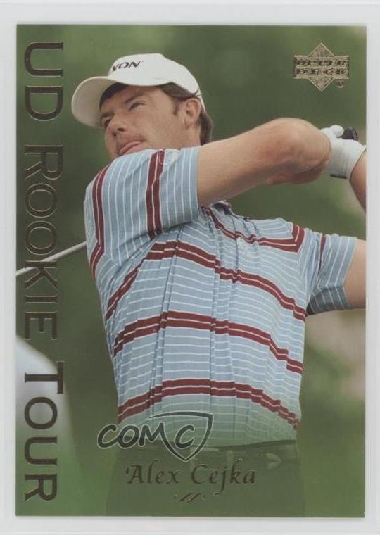 2003 Upper Deck Rookie Tour Alex Cejka #44 Rookie RC 0f6