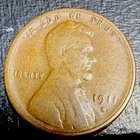 1911 S Lincoln Wheat Cent Semi Key Date. VF+ Details #1