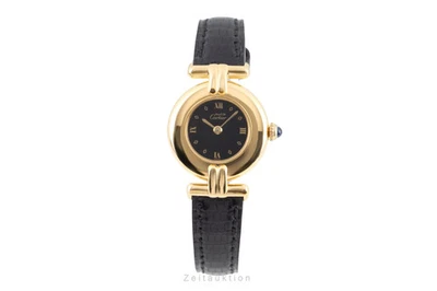 Cartier Colisée must de Cartier Lady Vermeil 925 Silber Damenuhr Ref. 590002 - Bild 1 von 4
