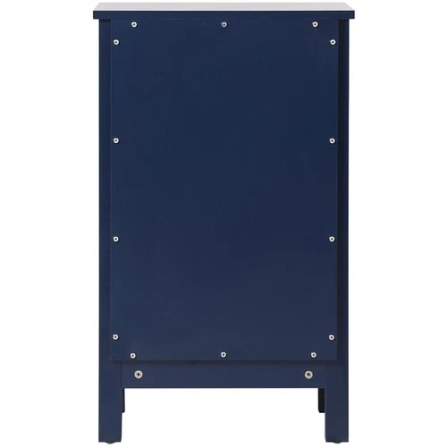 Elegant Lighting SC011830BL Adian Blue Bathroom Storage Cabinet - Picture 4 of 11