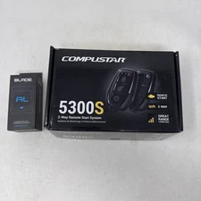 Compustar CS5300-S All-in-One 2-Way Remote Start 3000 Feet PLUS Blade-AL Bypass