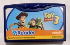 Toy Story 3 Vtech V Reader Game Cartridge ONLY Excellent Condition Fast Shipping