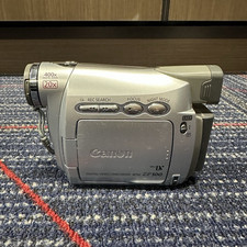 Vintage Untested Canon ZR100 MiniDV Handheld Camcorder