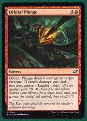 Orbital Plunge 149/426 Common Edge of Eternities Magic: The Gathering