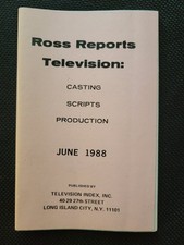 Ross Reports Television: Casting Scripts Prod...