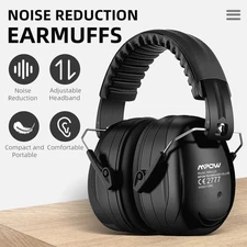 Mpow Shooters Hearing Protection Ear Muffs Noise Reduction Safety For Shooting