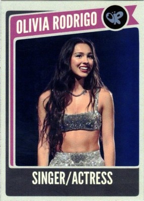 2023 Olivia Rodrigo Pop Star Singer Actress Custom Promo Card #4