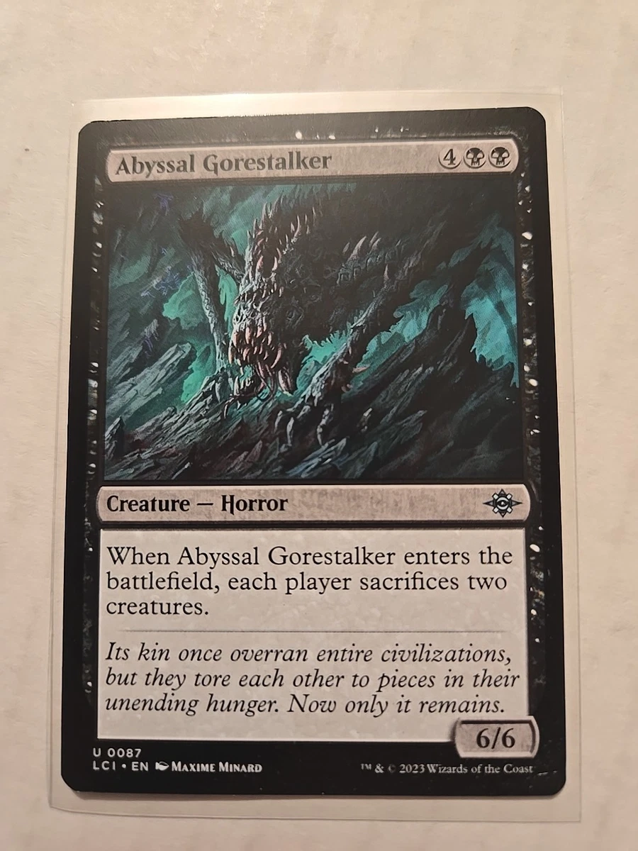The Abyss Magic: The Gathering Individual Trading Card Games for