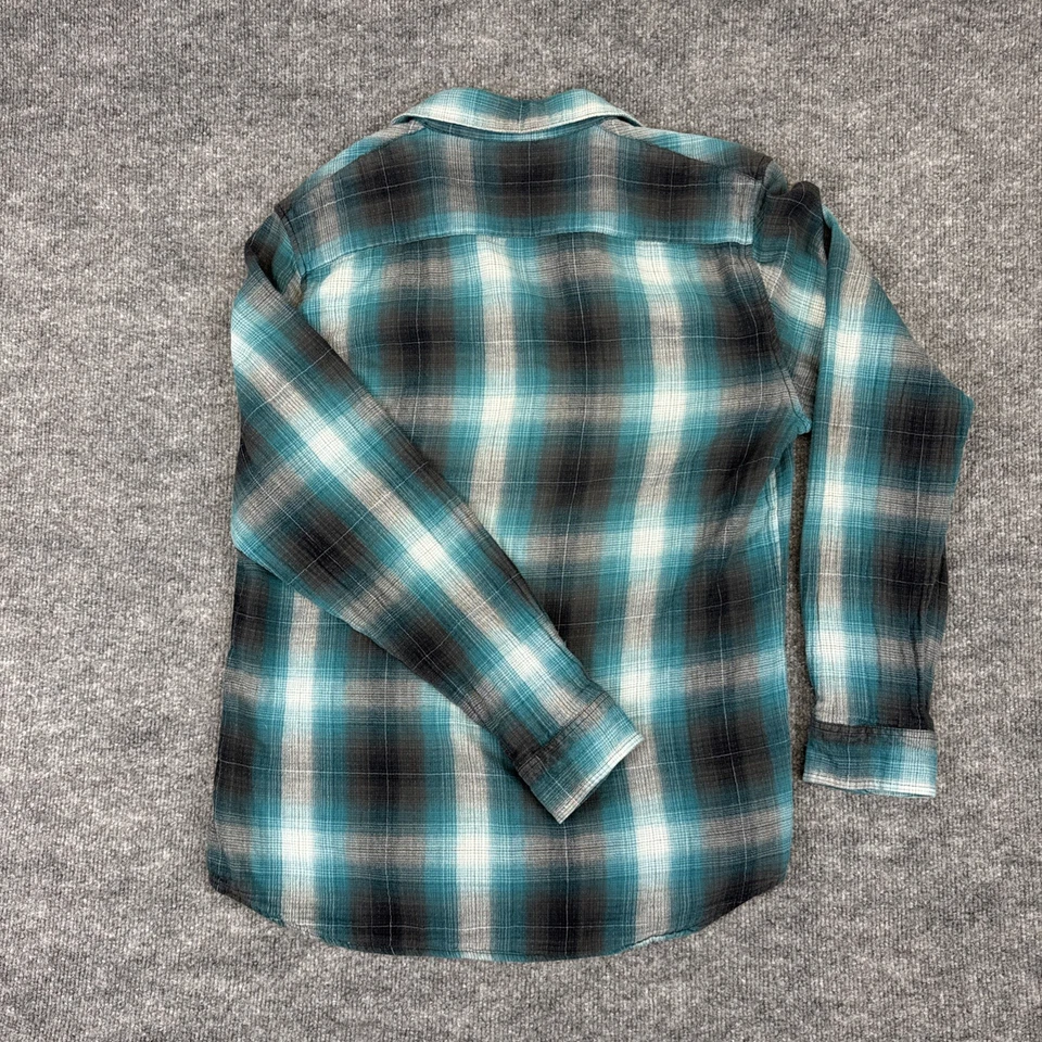 Vans "Off The Wall" Cathy Van Engel Men's Button Flannel Shirt Large - Image 4 of 4