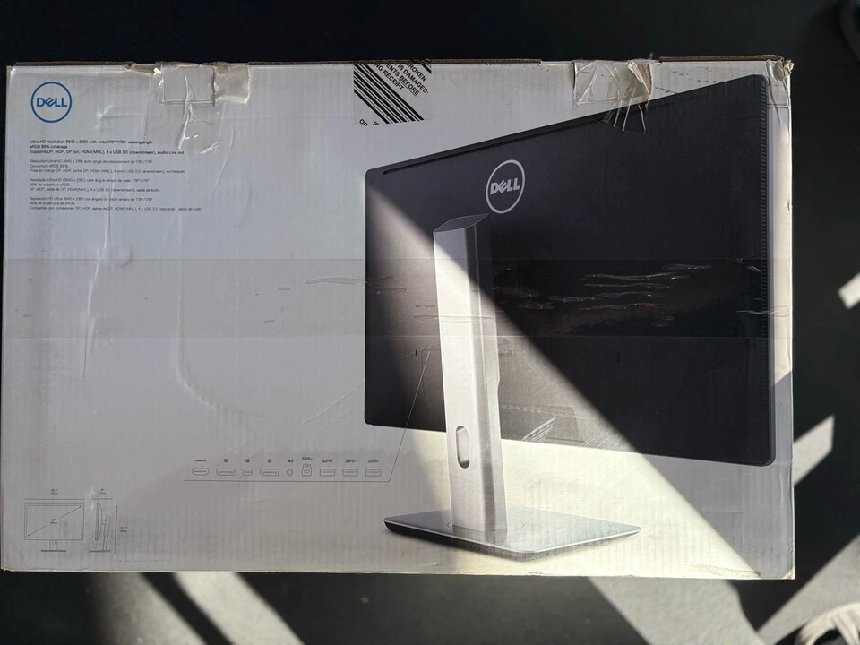 Dell Ultra HD 4k Monitor P2715Q 27-Inch Screen LED-Lit Monitor - Image 2 of 4