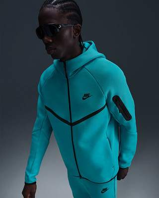 Nike Tech Fleece Windrunner Hoodie Men's Black Grey Blue Navy Teal Red