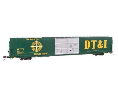Walthers Proto HO Scale ~ 86 Hi-Cube Boxcar Detroit Toledo & Ironton DT&I #26389