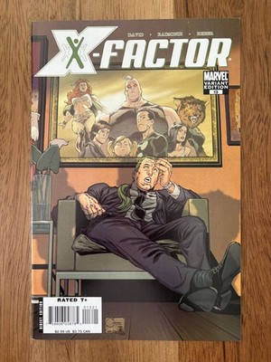 X-FACTOR #13 (Marvel, 2005) VF Peter David, Variant Edition