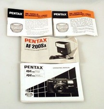 PENTAX MISC. INSTRUCTION MANUALS-AF200 MORE