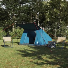 Tente de camping avec toit avec stockage avec évent taffetas Abri d'été vidaXL v