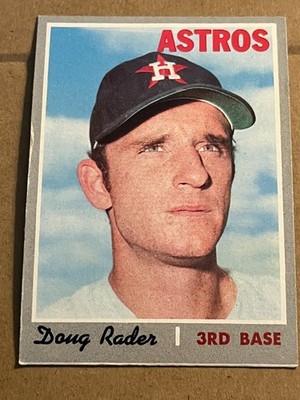 1970 TOPPS - DOUG RADAR ASTROS #355 EX+