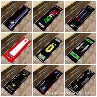 2026 Motorrad Display Harley Honda Kawasaki Ducati Motorrad Enthusiast Teppich**