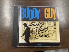 Buddy Guy Signed SLIPPIN' IN (1994 CD Silvertone) Signed at Legends January 2026