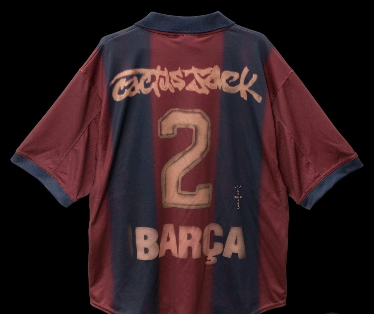 FC Barcelona x Travis Scott Limited Edition Retro Jersey and