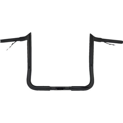 Handlebar - Monkey Bar - Pre-Wired - 10'' - Black PYO:MBBPW-10 B