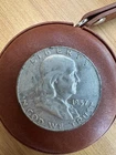 1957 D Franklin Half Dollar Circulated Silver 50c Coin