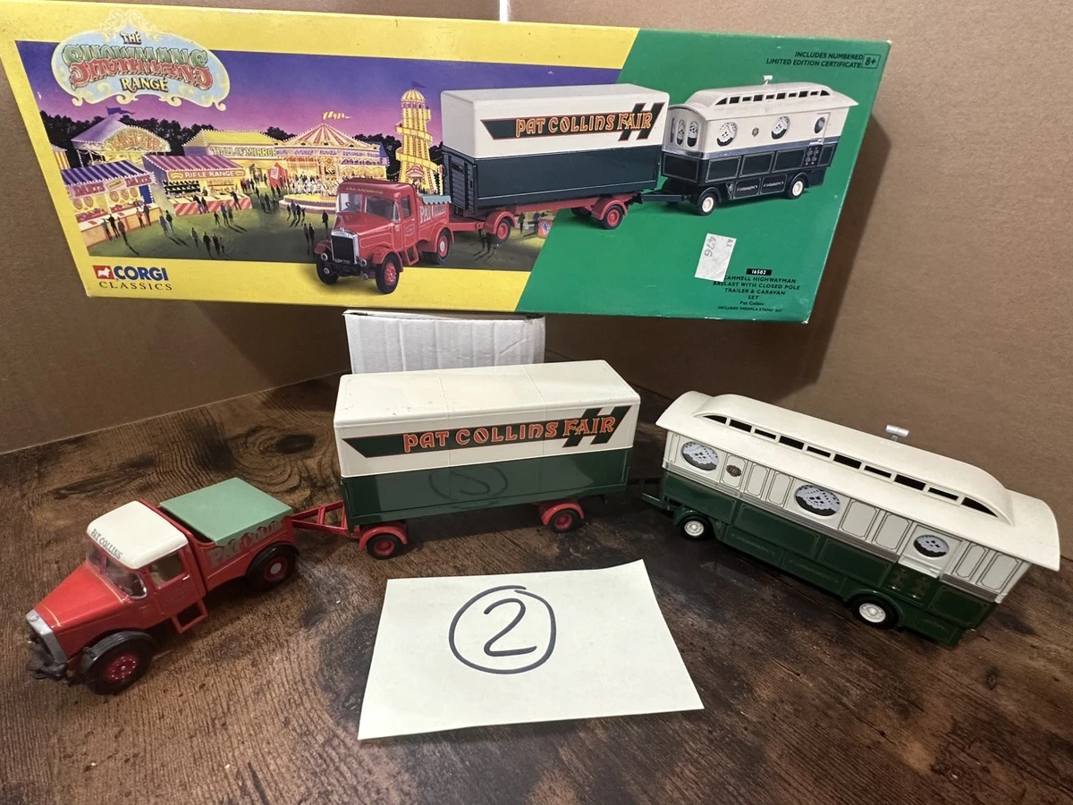 Corgi 1/50 Scammell Highwayman Chipperfields Avec Remorque – Occasion (sans Boîte)