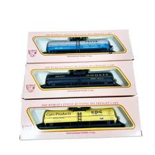 IHC International Hobby Co. Freight Cars lot of 3 Train Model HO Scale Tankers