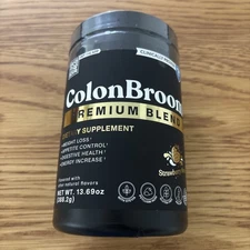 -ColonBroom Premium Blend Strawberry, 13.69oz. exp date 10/26