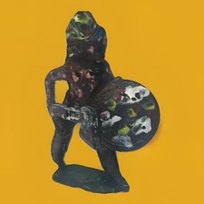 Rare Antique Johillco Lead Indian Warrior Figure (1930s-1950s) Warpaint & Shield