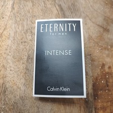 Calvin Klein Eternity for Men Eau De Toilette Trial Sample INTENSE 0.04 FL Oz