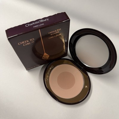 Charlotte Tilbury Cheek To Chic Swish & Pop Blusher First Love 0.28 Oz