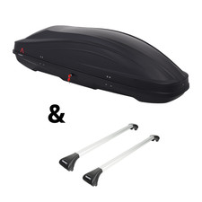 F�r BMW 5er Touring Typ E61 - Dachtr�ger Menabo Ariete & Dachbox Spark 420 Neu