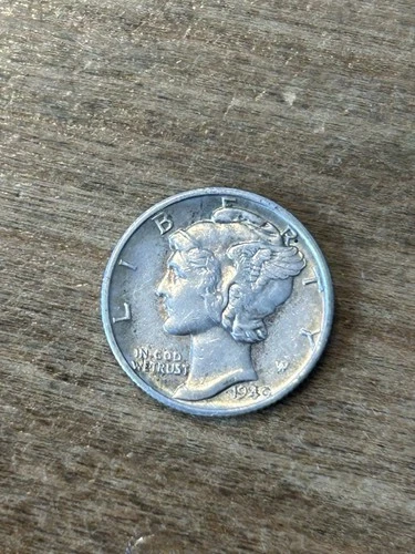 1940D Mercury Dime AU