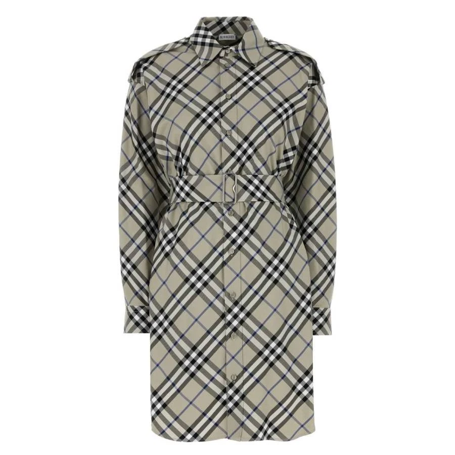 strapless open back dress Steven Land Classic Fit Blue Windowpane Plaid Pleated Wide Leg Wool Dress  Pants main image 0