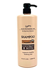 Dead Sea Collection Coconut Biotin Hydrating Shampoo 33.8oz Mineral Moisturizing 0.56 per fl oz