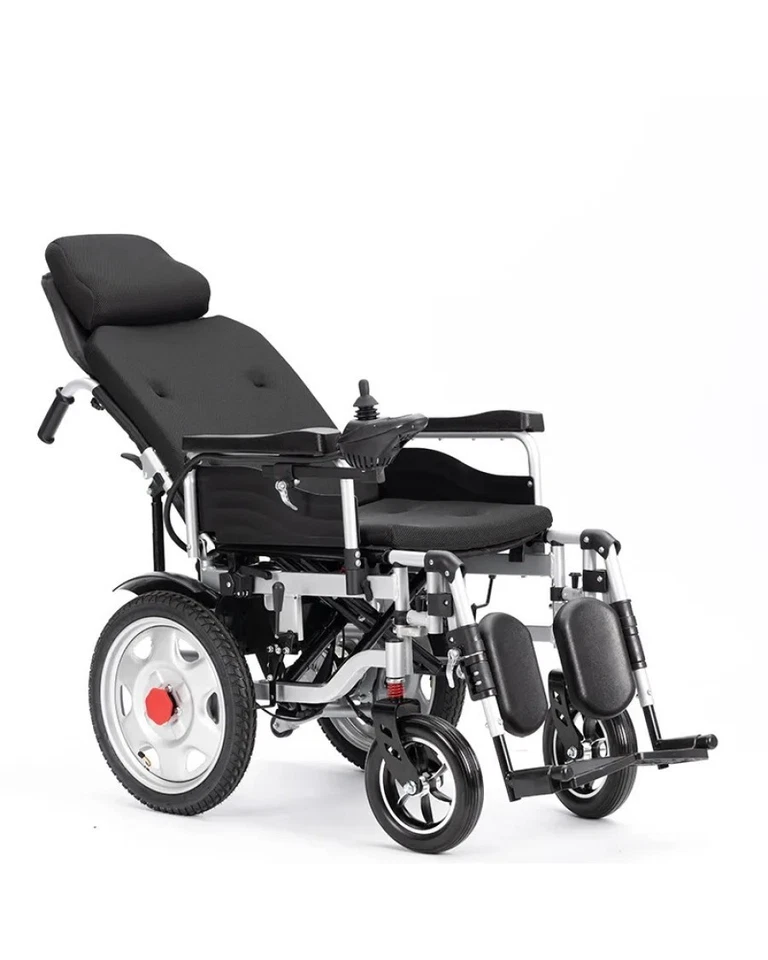 Leichter Faltbarer Elektrischer Rollstuhl , 12Ah Batt, 2*250W Sitzbreite 56 cm - Bild 3 von 4