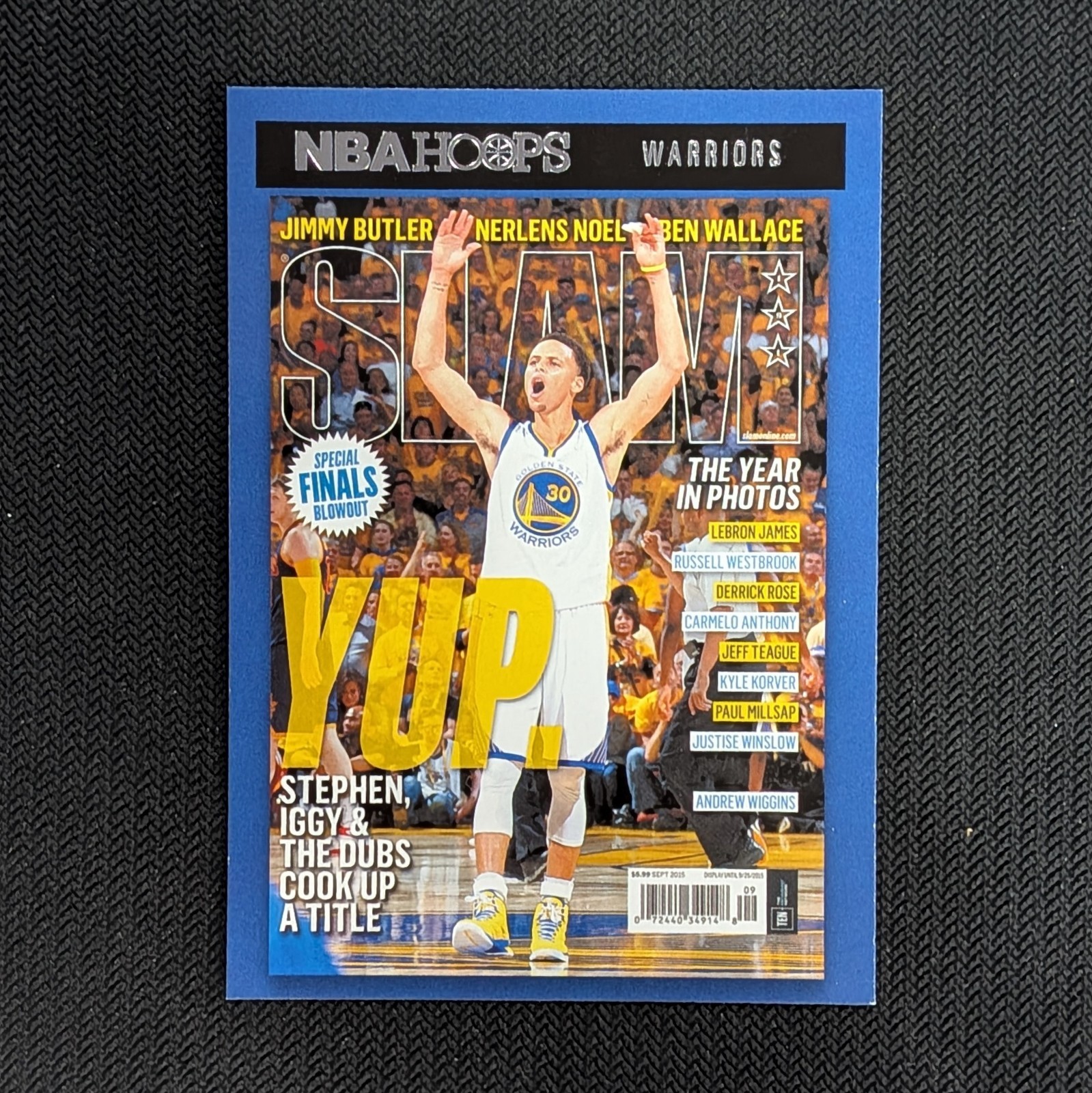 2020-21 Panini NBA Hoops - Stephen Curry #4 Slam 