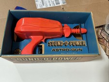 VINTAGE MARX ASTRO GUN SOUND O POWER W BOX 1968 Space Toy Jc Penny